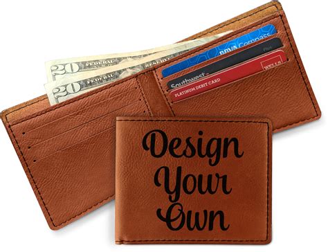 design your own leather wallet.